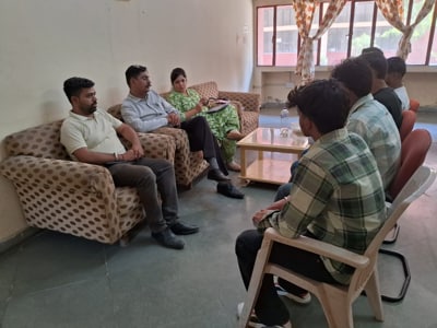 06-14 Enthusiastic participation in the Campus placement drive